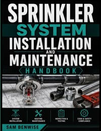 Sprinkler System Installation and Maintenance Handbook: A Practical Guide to Irrigation Planning, Pipe Layout, Controller Setup, Inspection, and Troub cover