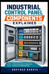 Industrial Control Panel Components Explained: A Practical Guide to Breakers, Contactors, Relays, PLCs, VFDs, Power Supplies, Safety Devices, Wiring a cover