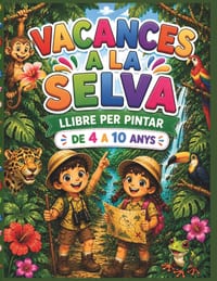 Vacances a la Selva: llibre per pintar cover