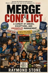 Merge Conflict: A comedy of errors, exceptions, and unhandled management cover