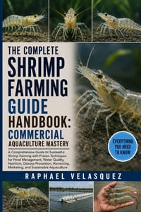 The Complete Shrimp Farming Guide Handbook: COMMERCIAL AQUACULTURE MASTERY: A Comprehensive Guide to Successful Shrimp Farming with Proven Techniques cover