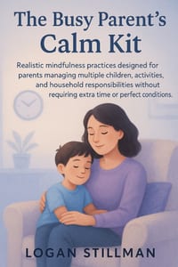 The Busy Parent's Calm Kit: Realistic mindfulness practices designed for parents managing multiple children, activities and household responsibilities cover