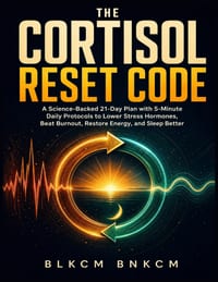 The Cortisol Reset Code: A Science-Backed 21-Day Plan with 5-Minute Daily Protocols to Lower Stress Hormones, Beat Burnout, Restore Energy, and Sleep cover