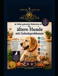 Selbst gekochte Mahlzeiten für ältere Hunde mit Gelenkproblemen: 60 entzündungshemmende Rezepte, reich an Omega-3-Fettsäuren und Glucosamin, zur Linde cover