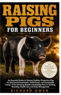 Raising Pigs for Beginners: An Essential Guide to Raising Healthy, Productive Pigs for Backyard Homesteads, Small Farms, And Sustainable Living- From cover