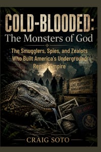Cold-Blooded: The Monsters of God: The Smugglers, Spies, and Zealots Who Built America's Underground Reptile Empire cover