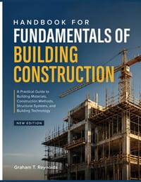 Handbook for Fundamentals of Building Construction: A Practical Guide to Building Materials, Construction Methods, Structural Systems, and Building Te cover