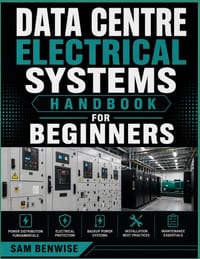 Data Centre Electrical Systems Handbook For Beginners: A Practical Guide to Power Distribution, Protection, Backup Systems, Installation, and Maintena cover