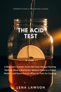 The Acid Test: A Beginner's System to Choose Your Vinegar Starting Method, Brew a Real Batch Without Mold or a Failed Mother, and Know Exactly When It cover