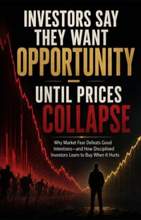Investors Say They Want Opportunity - Until Prices Collapse: Why Market Fear Defeats Good Intentions-and How Disciplined Investors Learn to Buy When I cover