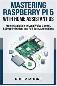 Mastering Raspberry Pi 5 with Home Assistant OS: From Installation to Local Voice Control, SSD Optimization, and Fail-Safe Automations cover