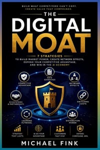 The Digital Moat: 7 Strategies to Build Market Power, Create Network Effects, Defend Your Competitive Advantage, and Win in the AI Economy cover