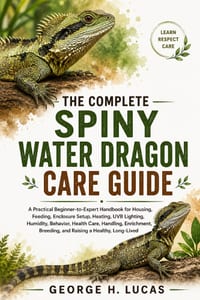 The Complete Spiny Water Dragon Care Guide: A Practical Beginner-to-Expert Handbook for Housing, Feeding, Enclosure Setup, Heating, UVB Lighting, Humi cover