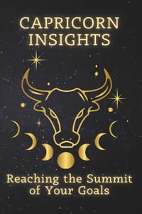 Capricorn Insights: Reaching the Summit of Your Goals cover