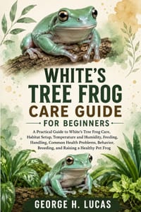 White's Tree Frog Care Guide for Beginners: A Practical Guide to White's Tree Frog Care, Habitat Setup, Temperature and Humidity, Feeding, Handling, C cover
