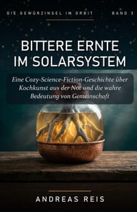 Bittere Ernte im Solarsystem: Eine cozy Science-Fiction Geschichte über Kochkunst aus der Not und die wahre Bedeutung von Gemeinschaft cover