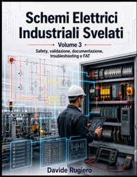 Schemi Elettrici Industriali Svelati - Volume 3: Safety, validazione, documentazione, troubleshooting e FAT cover