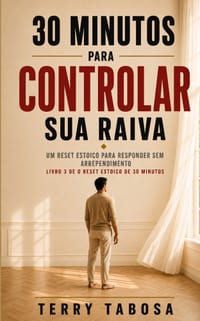 30 Minutos para Controlar Sua Raiva: Um Reset Estoico para Responder Sem Arrependimento cover