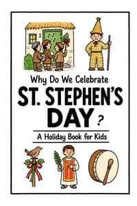 Why Do We Celebrate St. Stephen's Day?: A Fun, Educational, and Illustrated Holiday Book for Kids and Curious Minds About December 26 Traditions Aroun cover