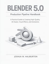 Blender 5.0 Production Pipeline Handbook: A Practical Guide to Creating High-Quality 3D Assets, Visual Effects, and Animations cover