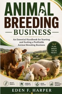 Animal Breeding Business: An Essential Handbook for Starting and Scaling a Profitable Animal Breeding Business cover