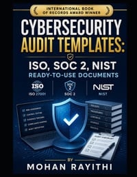 Cybersecurity Audit Templates: ISO, SOC 2, NIST Ready-to-Use Documents cover