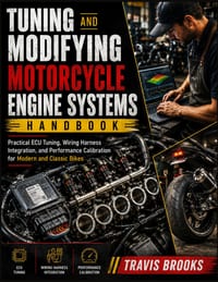Tuning and Modifying Motorcycle Engine Systems Handbook: Practical ECU Tuning, Wiring Harness Integration, and Performance Calibration for Modern and cover