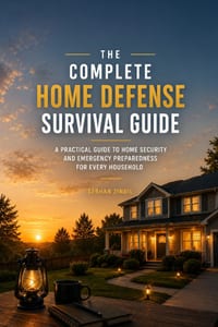 The Complete Home Defense Survival Guide: A Practical Guide to Layered Home Security, Crisis Preparedness, Emergency Planning, and Protecting Your Fam cover