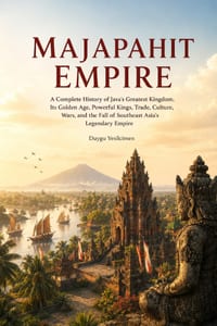 Majapahit Empire: A Complete History of Java's Greatest Kingdom, Its Golden Age, Powerful Kings, Trade, Culture, Wars, and the Fall of Southeast Asia' cover