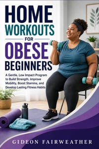 Home Workouts for Obese Beginners: A Gentle, Low Impact Program to Build Strength, Improve Mobility, Boost Stamina, and Develop Lasting Fitness Habits cover
