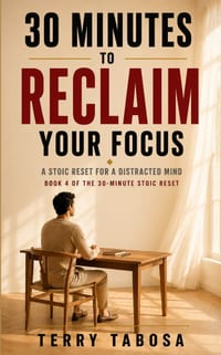30 Minutes to Reclaim Your Focus: A Stoic Reset for a Distracted Mind cover