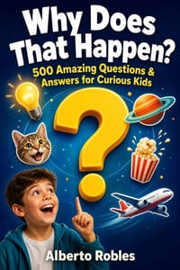 Why Does That Happen? 500 Amazing Questions & Answers for Curious Kids: Science, Space, Animals, the Human Body, Technology, History, and Everyday Mys cover