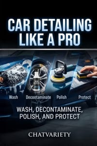 Car Detailing Like a Pro: Wash, Decontaminate, Polish, and Protect cover