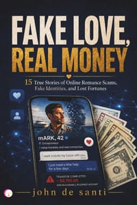 Fake Love, Real Money: 15 True Stories of Online Romance Scams, Fake Identities, and Lost Fortunes cover