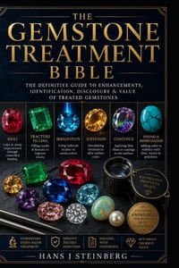 The Gemstone Treatment Bible: The Definitive Guide to Gemstone Treatments, Enhancements, Identification, Disclosure, and Value cover