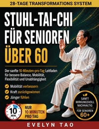 Stuhl-Tai-Chi Für Senioren Über 60: Der sanfte 10-Minuten-pro-Tag-Leitfaden für mehr Balance, Mobilität, Flexibilität und Unabhängigkeit cover