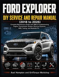 FORD EXPLORER DIY SERVICE AND REPAIR MANUAL (2018 to 2026): Complete Maintenance Guide with OBD-II Troubleshooting, Engine, Transmission, Brakes, Elec cover