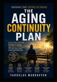 The Aging Continuity Plan: A Solo Aging System for Building the People, Documents, Housing, and Emergency Backups You Need When Family Is Not Your Saf cover