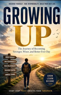 Growing Up: The Journey of Becoming Stronger, Wiser, and Better Every Day cover