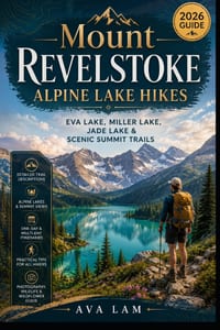 Mount Revelstoke Alpine Lake Hikes: Eva Lake, Miller Lake, Jade Lake & Scenic Summit Trails cover