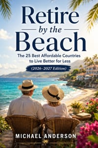 Retire by the Beach: The 25 Best Affordable Countries to Live Better for Less (2026-2027 Edition) cover