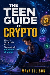 The Teen Guide to Crypto: Bitcoin, Blockchain, NFTs, Stablecoins & the Future of Money cover