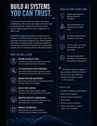 AI Reliability Engineering: Testing, Evaluating, and Deploying AI Systems You Can Trust cover