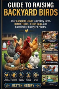 Guide to Raising Backyard Birds: Your Complete Guide to Healthy Birds, Better Flocks, Fresh Eggs, and Sustainable Backyard Poultry cover