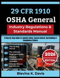29 CFR 1910 OSHA General Industry Regulations & Standards Manual: A Step-By-Step Guide To Jobsite Safety, Hazard Control, And Building A Compliance Cu cover
