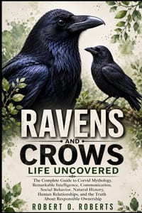 Ravens and Crows Life Uncovered: The Complete Guide to Corvid Mythology, Remarkable Intelligence, Communication, Social Behavior, Natural History, Hum cover