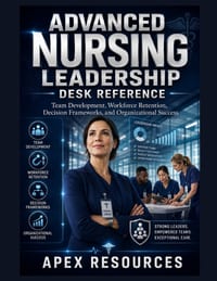 Advanced Nursing Leadership Desk Reference: Team Development, Workforce Retention, Decision Frameworks, and Organizational Success cover