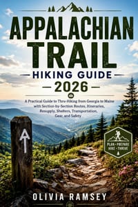 Appalachian Trail Hiking Guide 2026: A Practical Guide to Thru-Hiking from Georgia to Maine with Section-by-Section Routes, Itineraries, Resupply, She cover