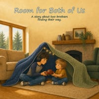 Room For Both of Us: A Story about two brothers finding their way cover