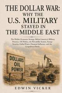 The Dollar War: Why the U.S. Military Stayed in the Middle East: The Hidden Economic Strategy Behind America's Military Presence, Oil Politics, the Pe cover